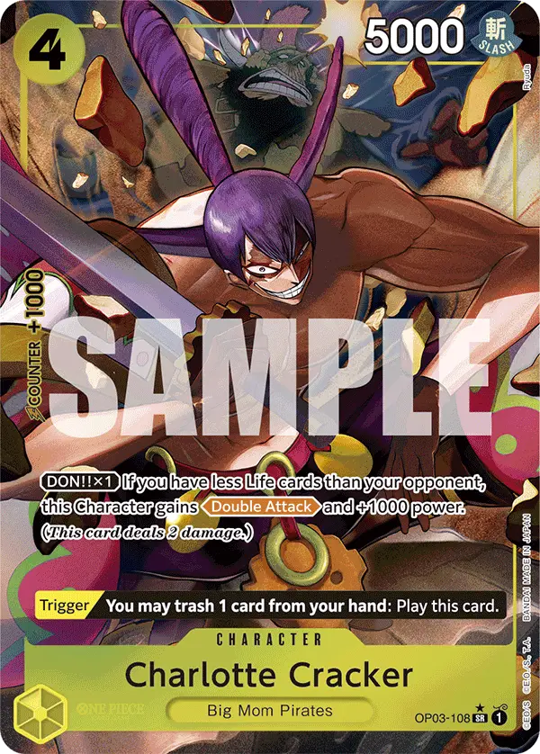 Charlotte Cracker (Alt Art), Premium Booster -The Best- OP03-108