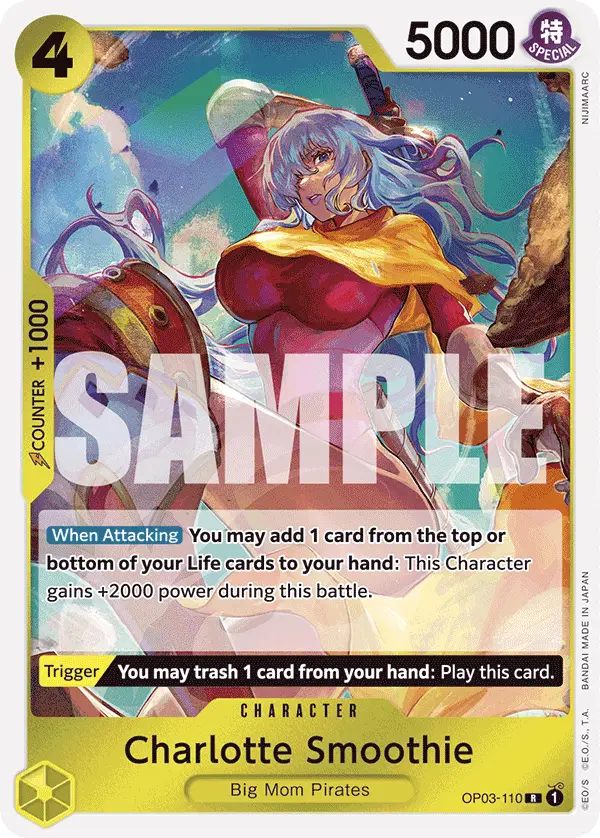 Charlotte Smoothie, Starter Deck 20 YELLOW Charlotte Katakuri OP03-110