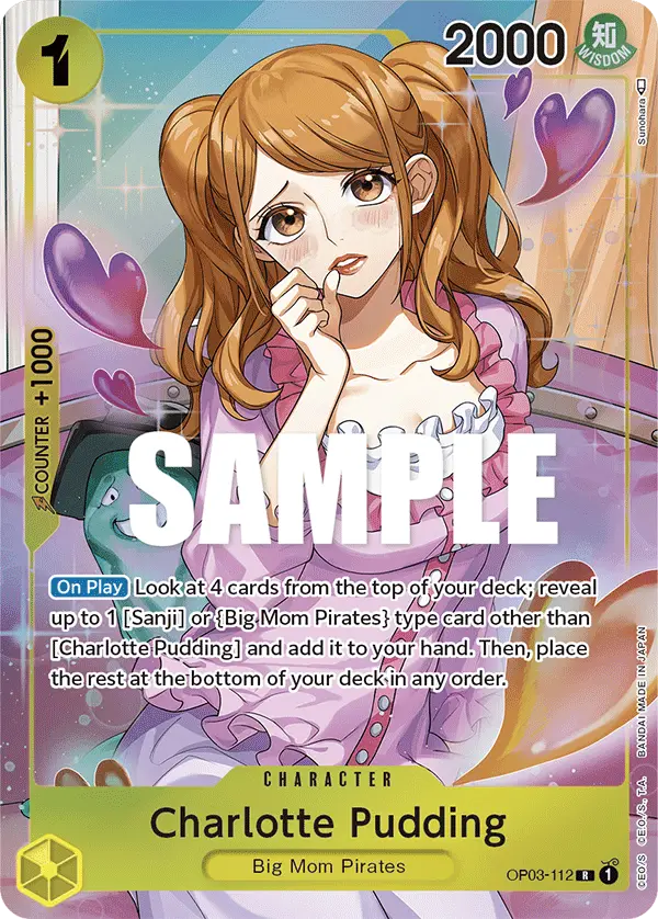 Charlotte Pudding (Alt Art), Pillars of Strength OP03-112
