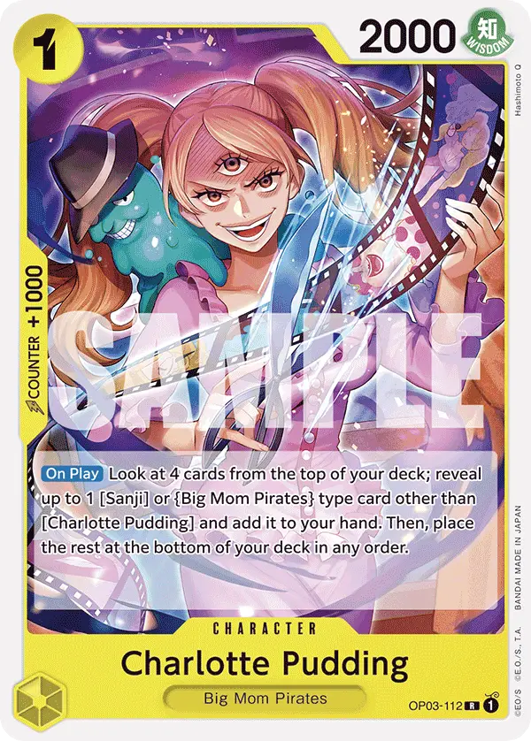 Charlotte Pudding, Starter Deck 20 YELLOW Charlotte Katakuri OP03-112