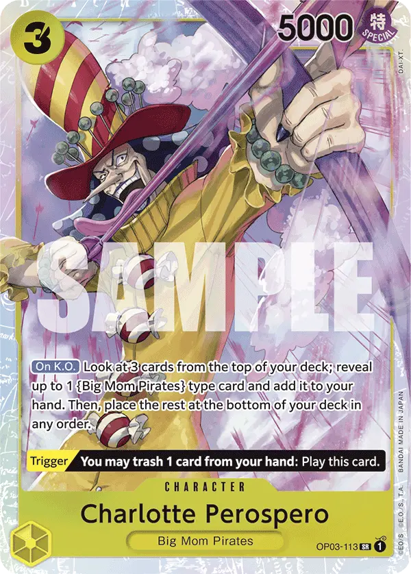 Charlotte Perospero (Reprint), Premium Booster -The Best- OP03-113