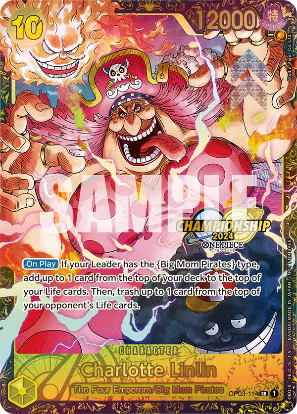 Charlotte Linlin (Championship 2024), One Piece Promotion Cards OP03-114