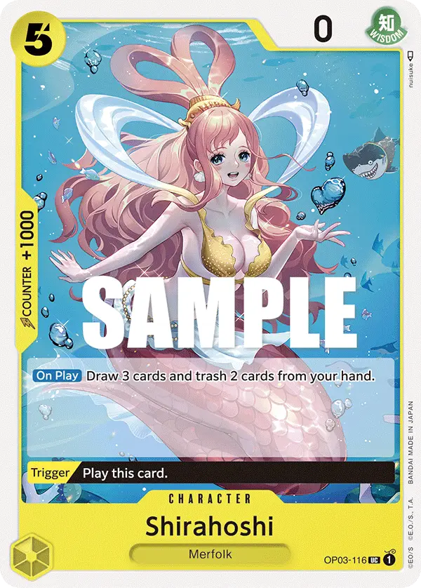 Shirahoshi, Pillars of Strength OP03-116