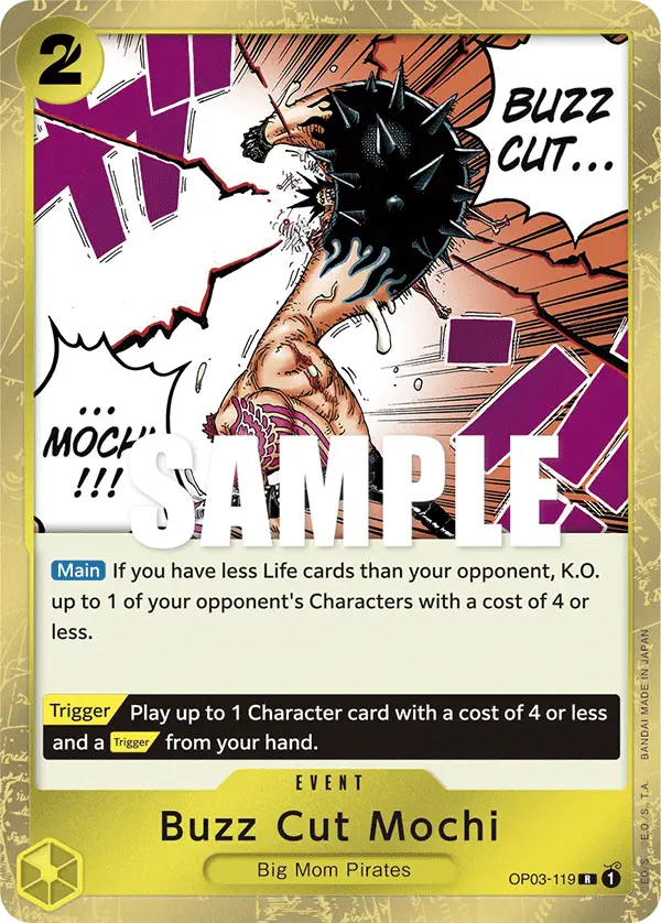 Buzz Cut Mochi, Pillars of Strength OP03-119