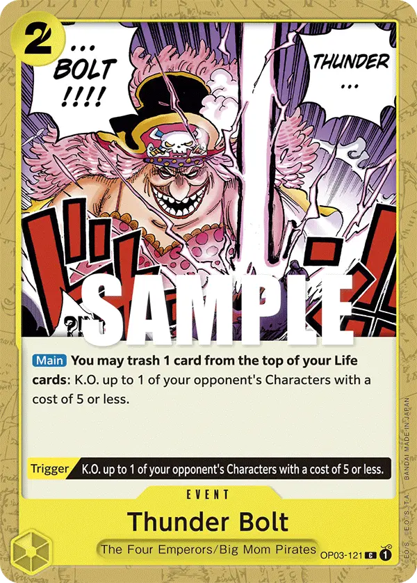 Thunder Bolt, Pillars of Strength OP03-121