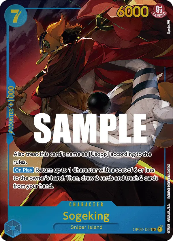 Sogeking (Alt Art), Pillars of Strength OP03-122