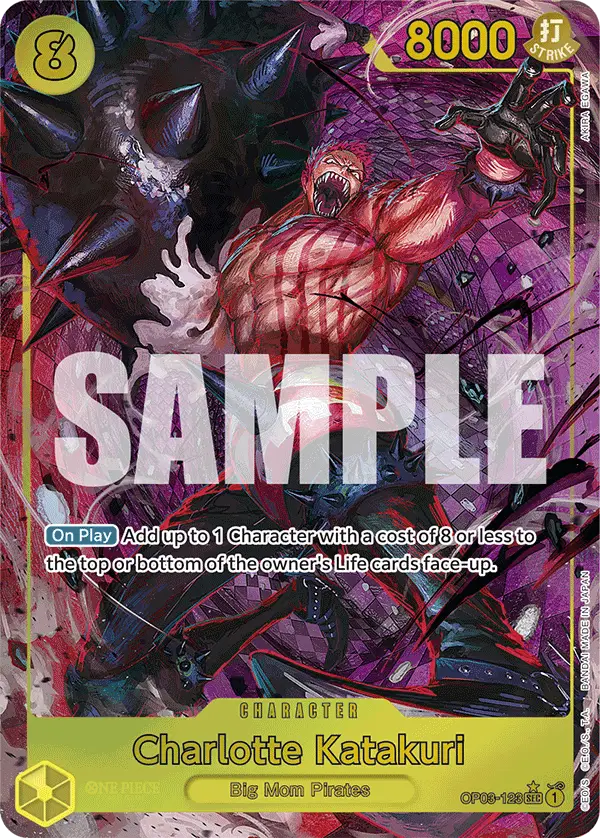 Charlotte Katakuri (Alt Art), Premium Booster -The Best- OP03-123