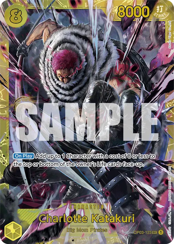 Charlotte Katakuri (Reprint), Premium Booster -The Best- OP03-123