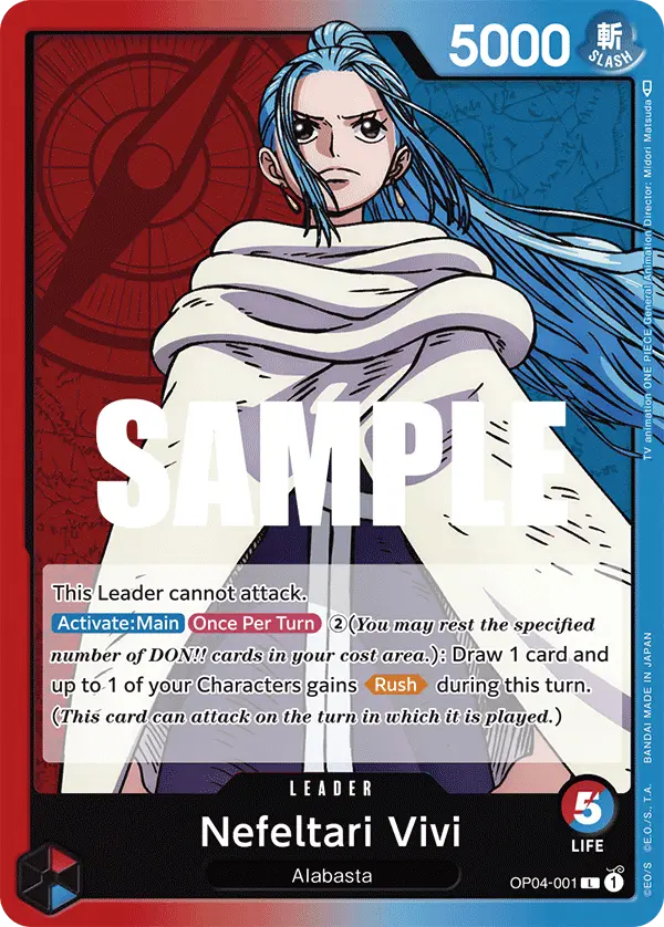 Nefeltari Vivi, Kingdoms of Intrigue OP04-001