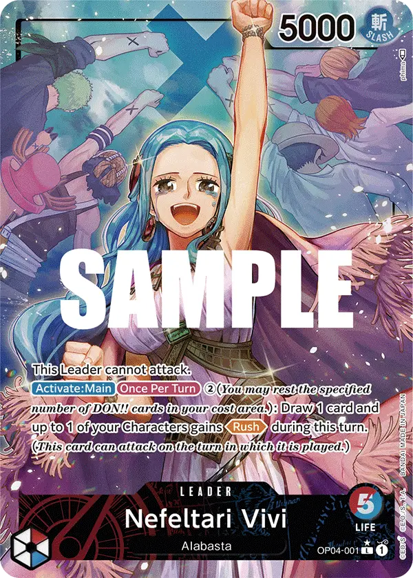 Nefeltari Vivi (Alt Art), Kingdoms of Intrigue OP04-001