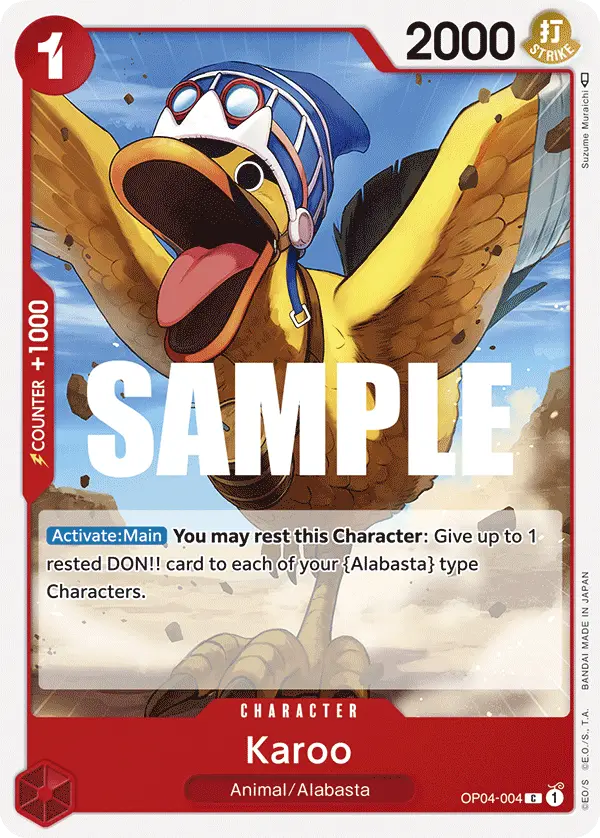 Karoo, Kingdoms of Intrigue OP04-004