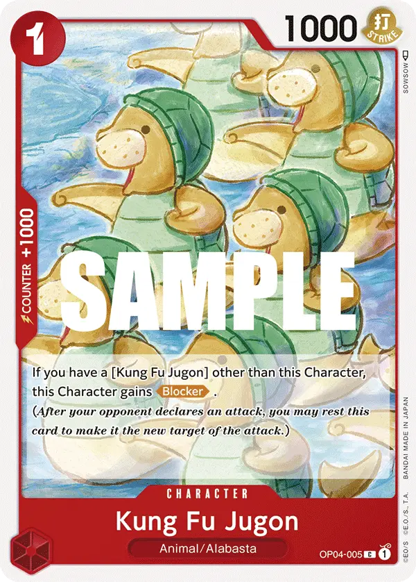 Kung Fu Jugon, Kingdoms of Intrigue OP04-005