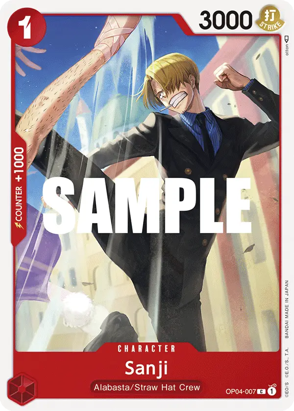 Sanji, Kingdoms of Intrigue OP04-007