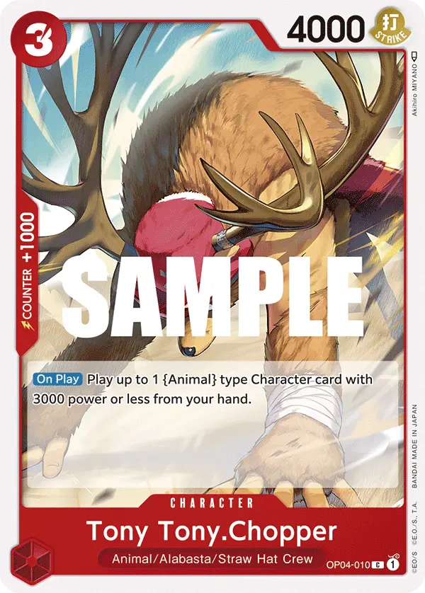 Tony Tony.Chopper, Kingdoms of Intrigue OP04-010