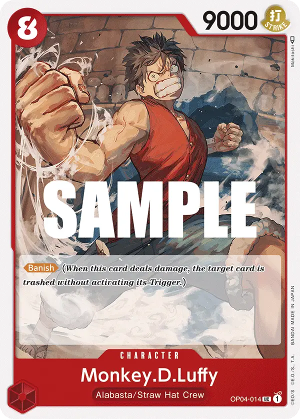 Monkey.D.Luffy, Kingdoms of Intrigue OP04-014