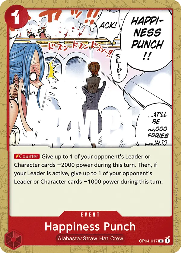 Happiness Punch, Kingdoms of Intrigue OP04-017