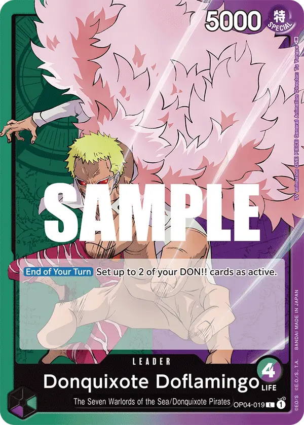Donquixote Doflamingo, Kingdoms of Intrigue OP04-019