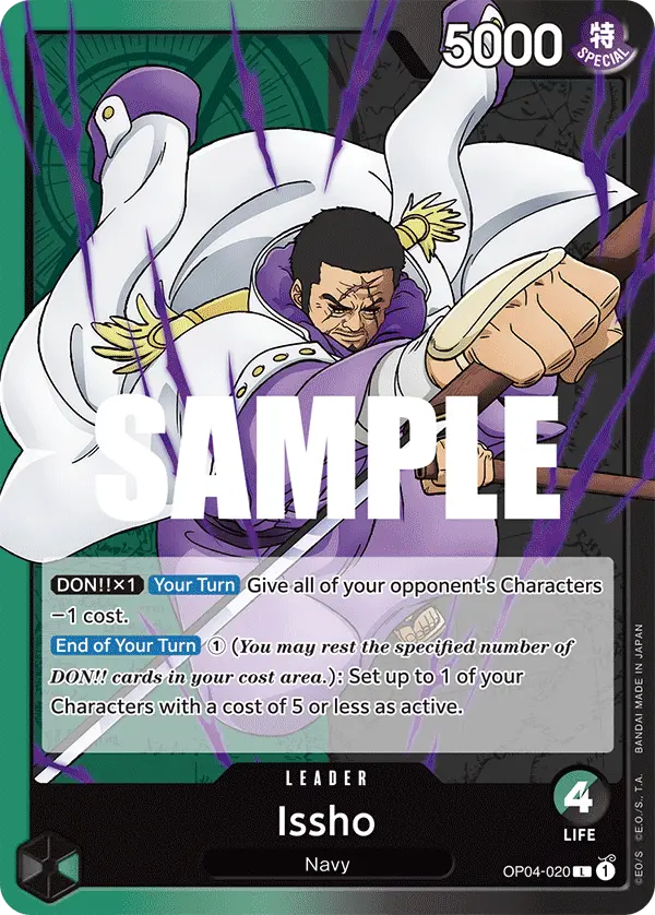 Issho, Kingdoms of Intrigue OP04-020