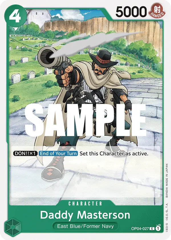 Daddy Masterson, Kingdoms of Intrigue OP04-027