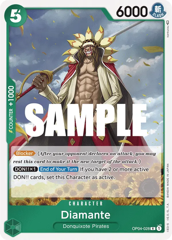 Diamante, Kingdoms of Intrigue OP04-028