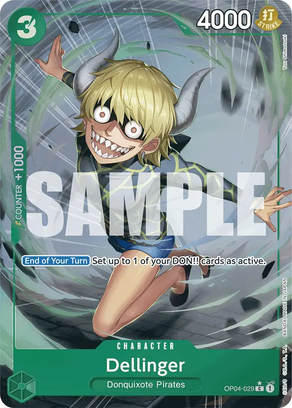 Dellinger (Full Art), Premium Booster -The Best- OP04-029