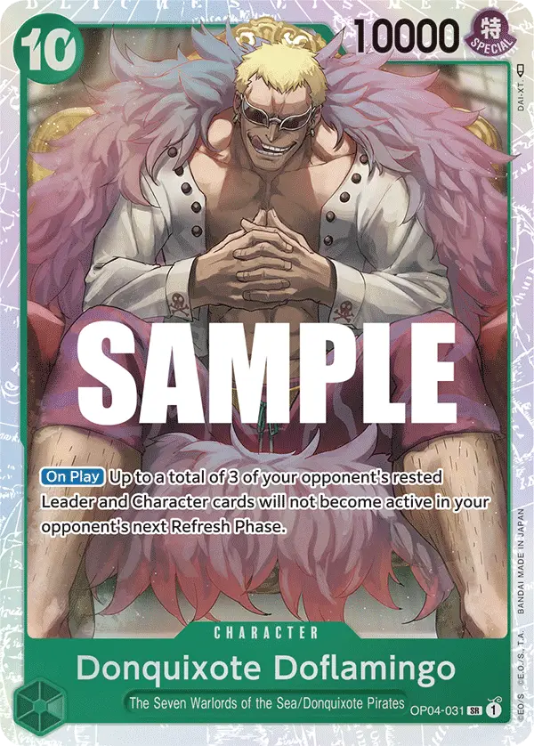 Donquixote Doflamingo, Kingdoms of Intrigue OP04-031
