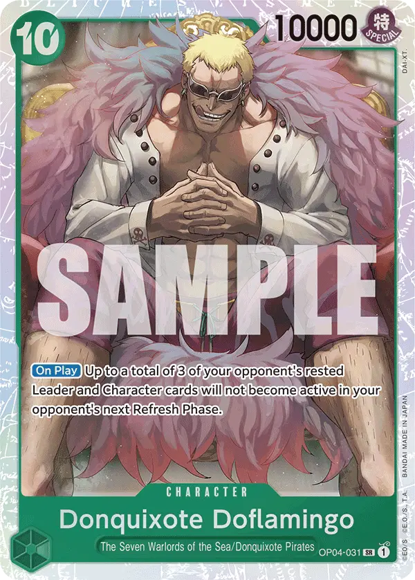 Donquixote Doflamingo (Reprint), Premium Booster -The Best- OP04-031