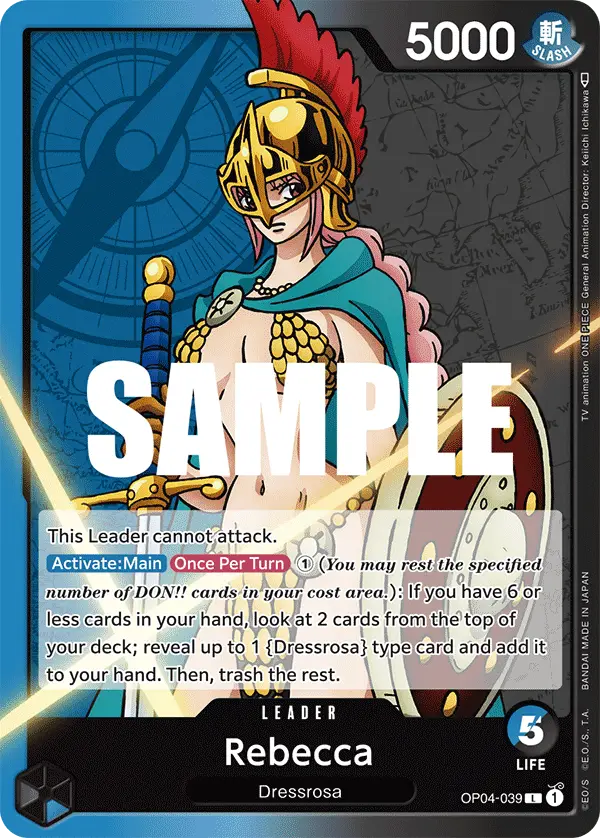Rebecca, Kingdoms of Intrigue OP04-039