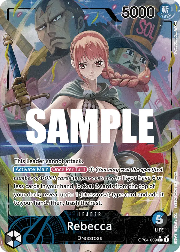 Rebecca (Alt Art), Kingdoms of Intrigue OP04-039