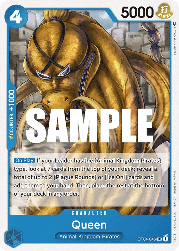Queen, Kingdoms of Intrigue OP04-046