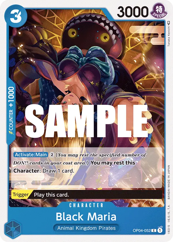 Black Maria, Kingdoms of Intrigue OP04-052
