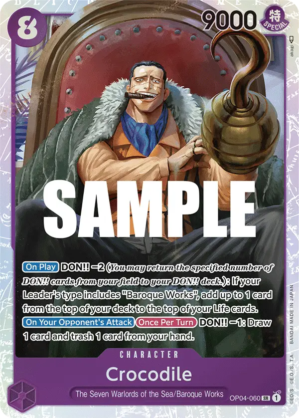 Crocodile, Kingdoms of Intrigue OP04-060