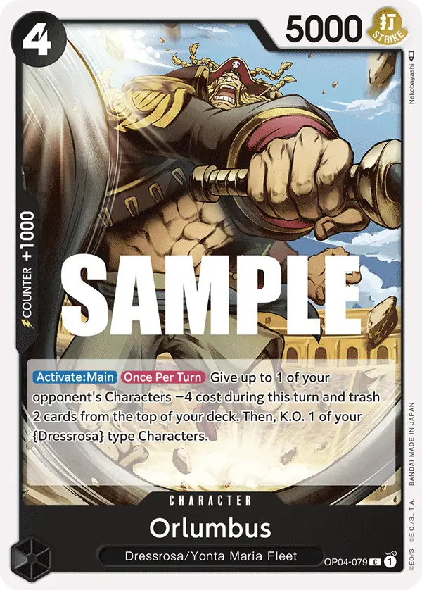 Orlumbus, Kingdoms of Intrigue OP04-079