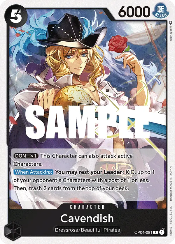 Cavendish, Kingdoms of Intrigue OP04-081