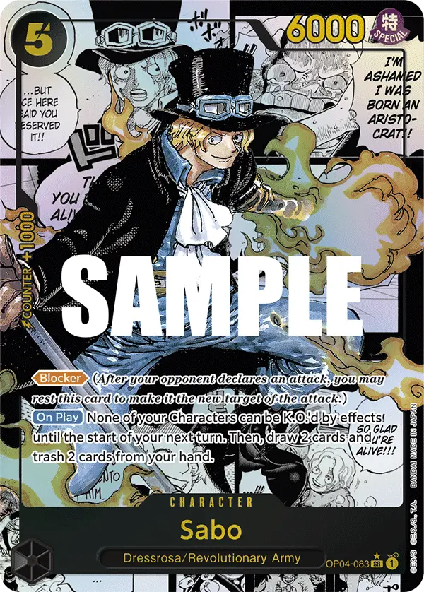 Sabo (Manga Alt Art), Kingdoms of Intrigue OP04-083