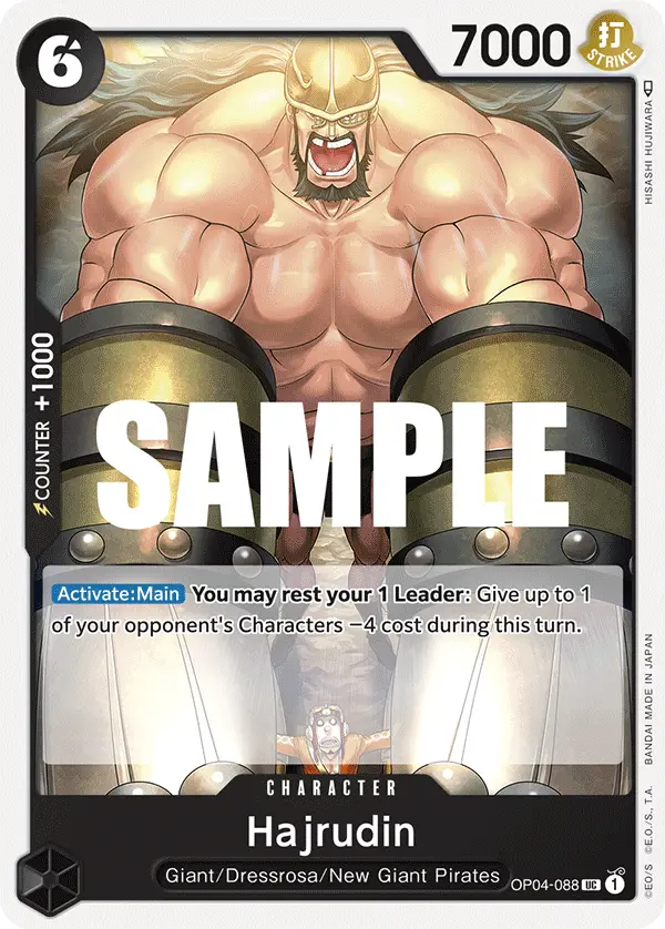 Hajrudin, Kingdoms of Intrigue OP04-088