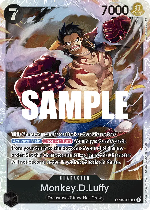 Monkey.D.Luffy, Kingdoms of Intrigue OP04-090