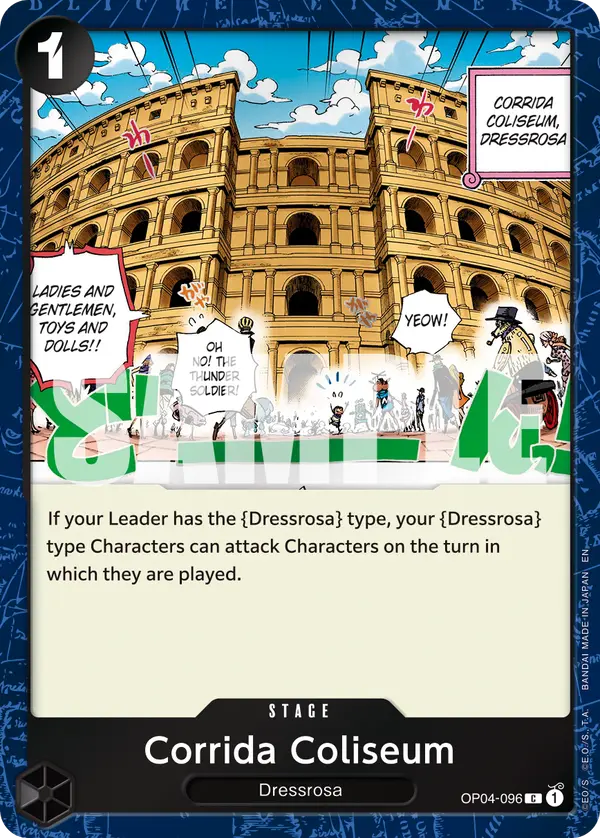 Corrida Coliseum (Judge Pack Vol. 6), One Piece Promotion Cards OP04-096