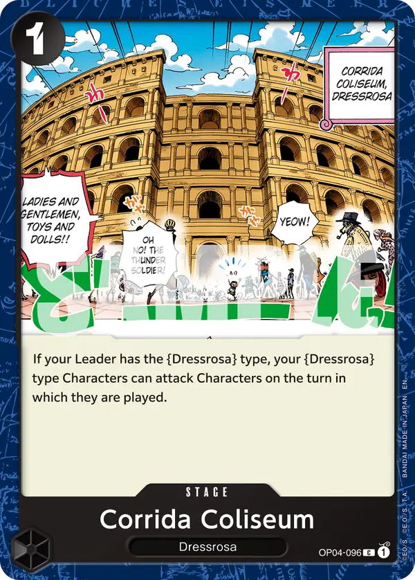 Corrida Coliseum (Reprint), Premium Booster -The Best- Vol. 2 OP04-096