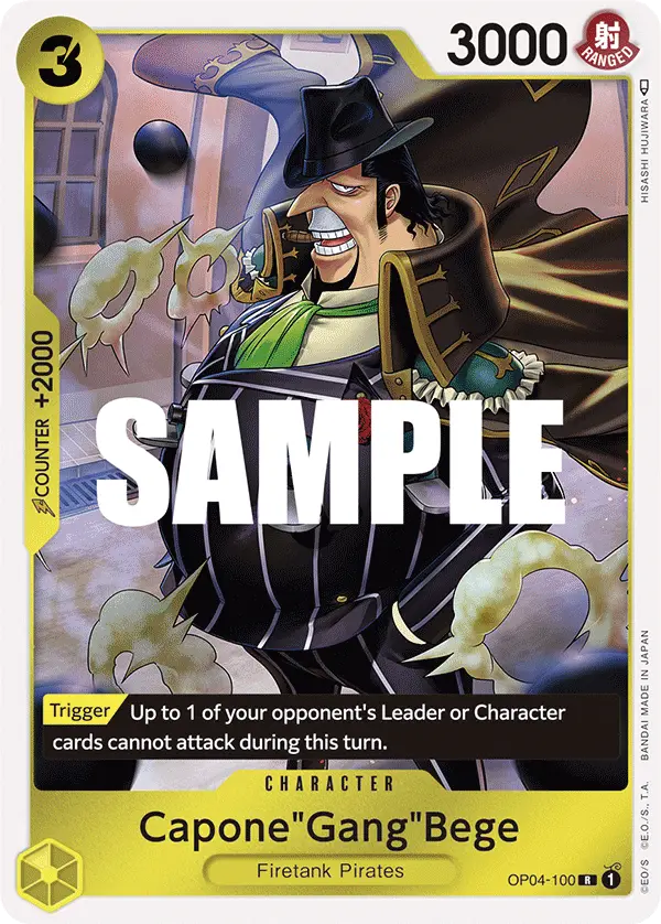 Capone"Gang"Bege, Kingdoms of Intrigue OP04-100