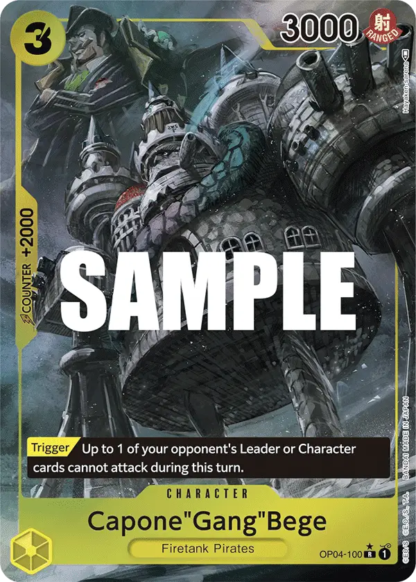 Capone"Gang"Bege (Alt Art), Kingdoms of Intrigue OP04-100