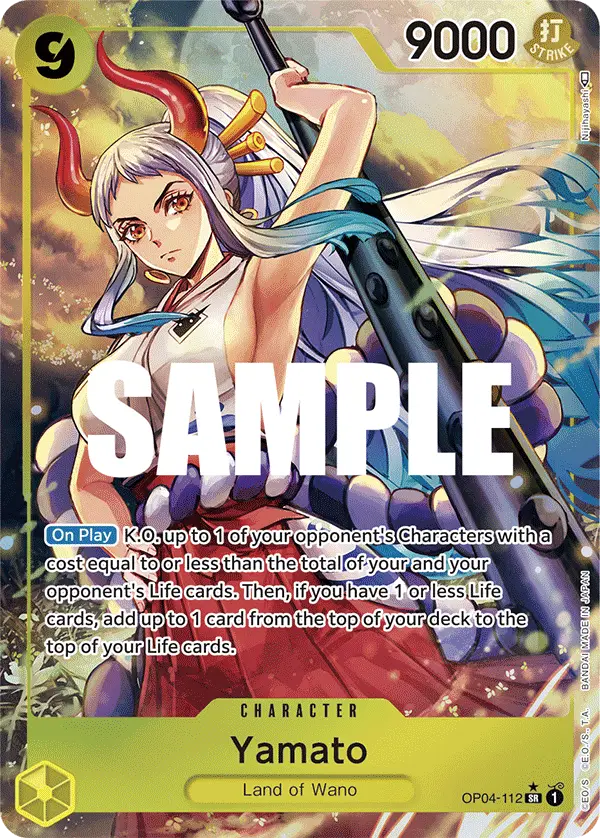 Yamato (Alt Art), Kingdoms of Intrigue OP04-112