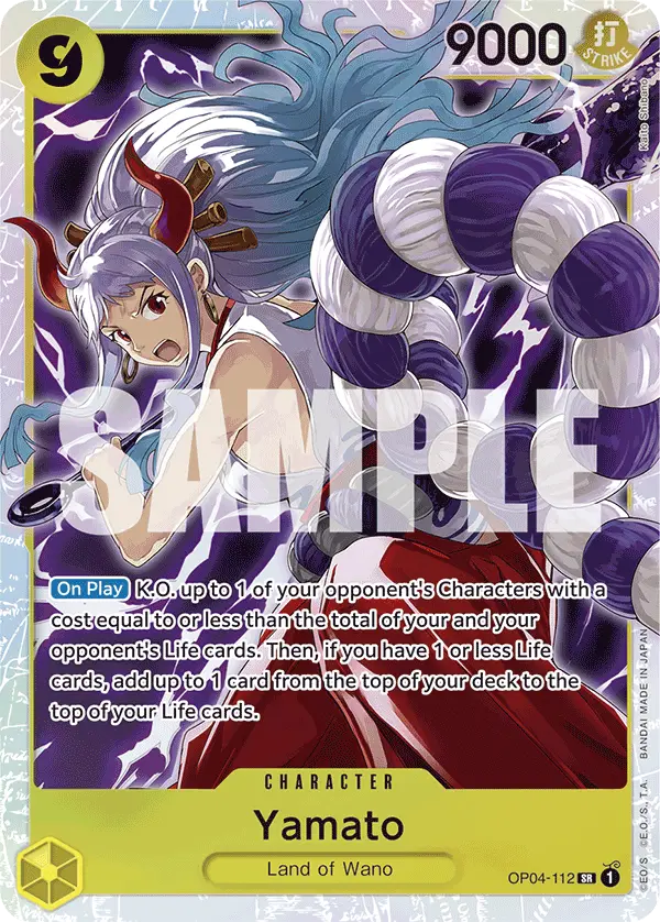 Yamato (Reprint), Premium Booster -The Best- OP04-112