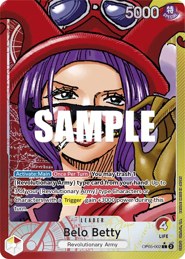 Belo Betty (Alt Art), Awakening of the New Era OP05-002