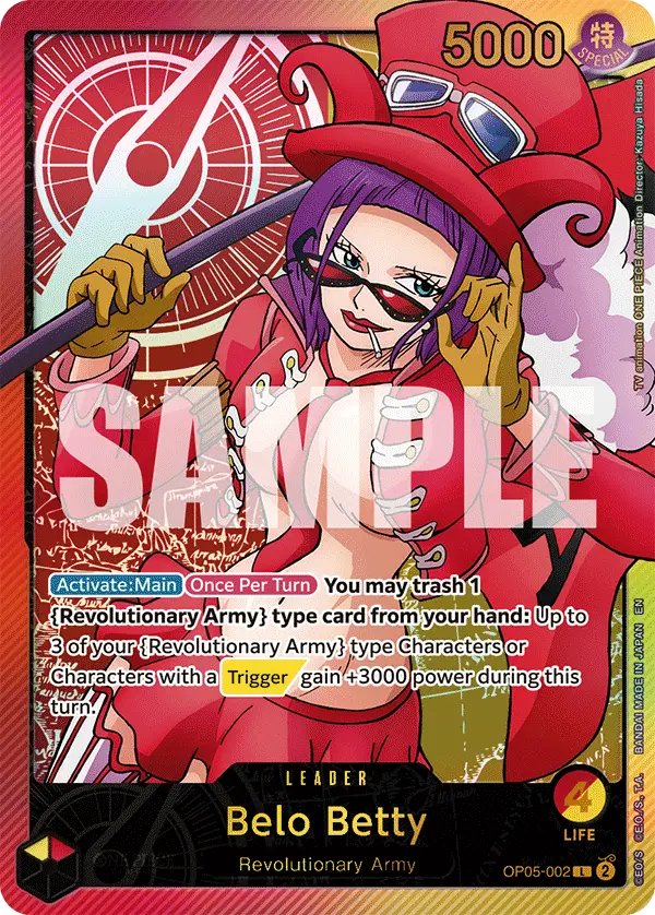 Belo Betty (SP), Extra Booster: Anime 25th Collection OP05-002