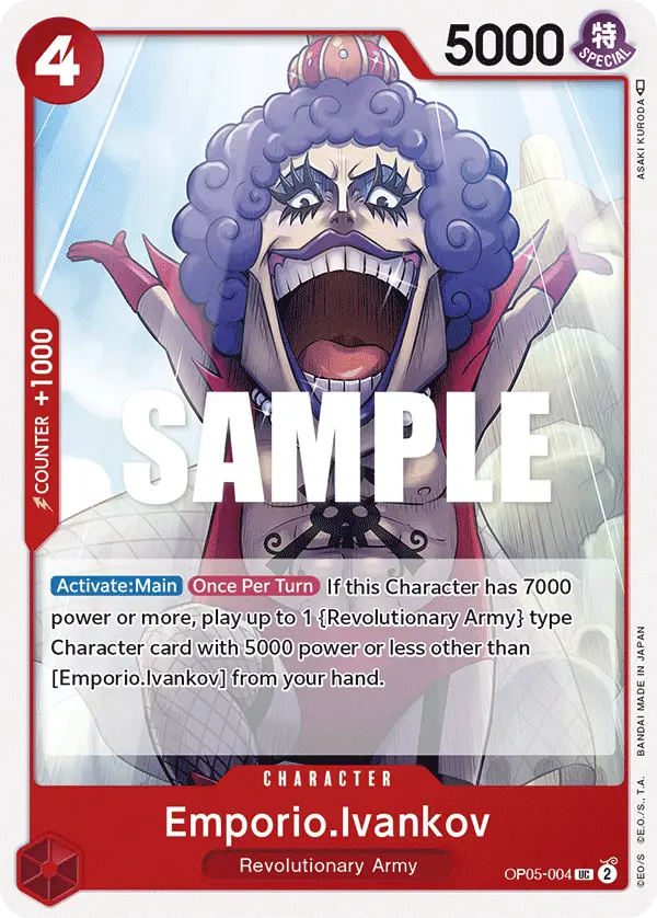 Emporio.Ivankov, Awakening of the New Era OP05-004