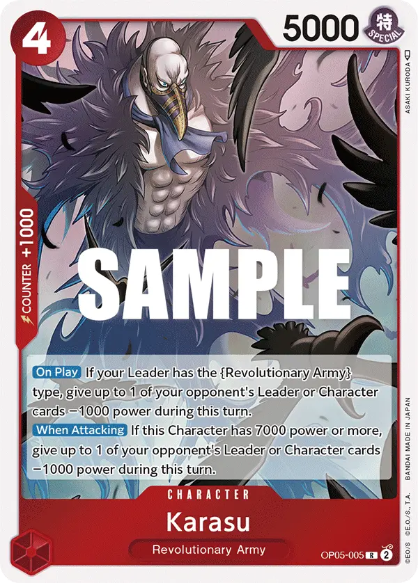 Karasu, Awakening of the New Era OP05-005