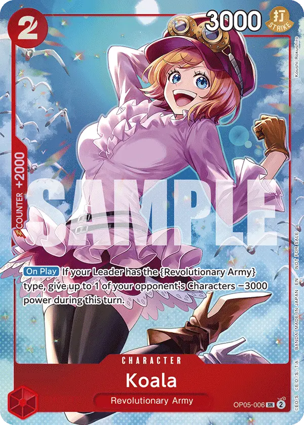 Koala, Extra Booster: One Piece Heroines Edition OP05-006