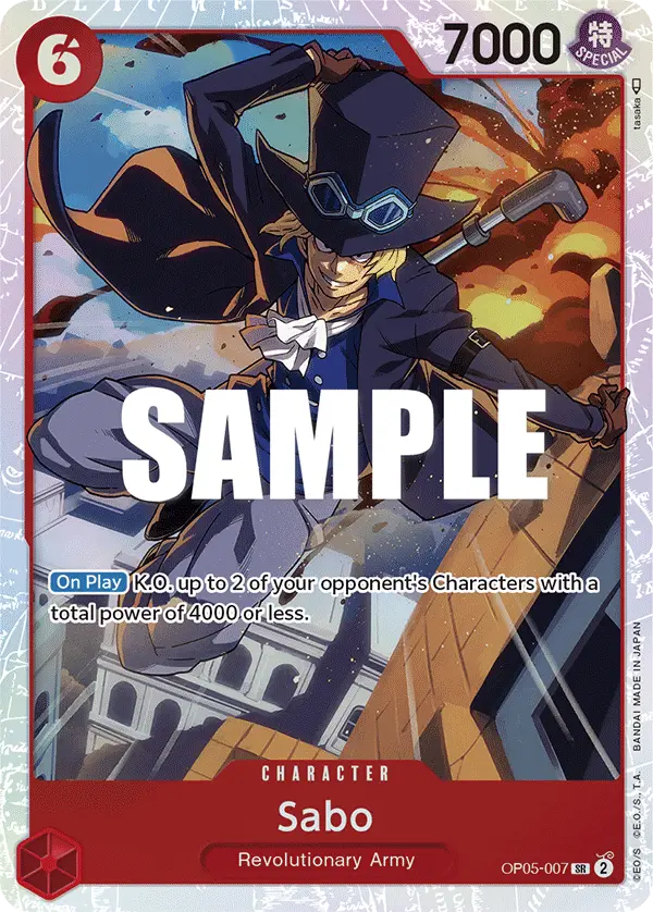 Sabo, Awakening of the New Era OP05-007