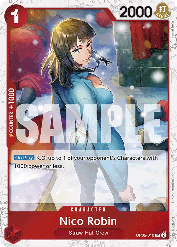 Nico Robin (Jolly Roger Foil), Premium Booster -The Best- OP05-010